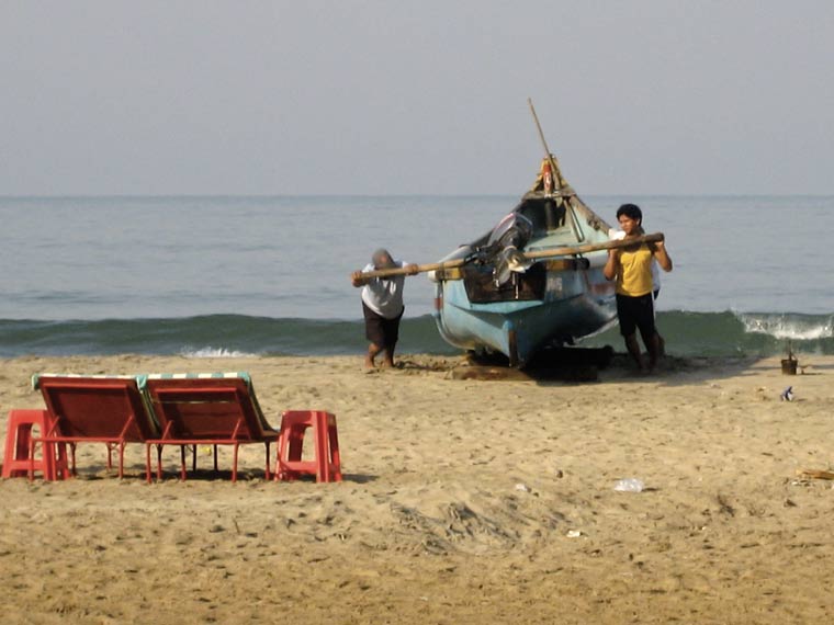 Fishermen on the Beach Goa, India
