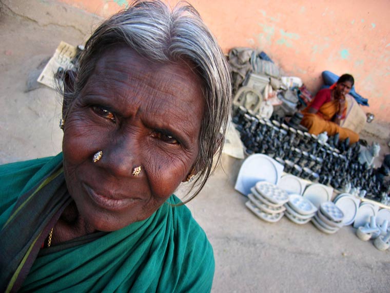 Street Seller - Vrindavan, India