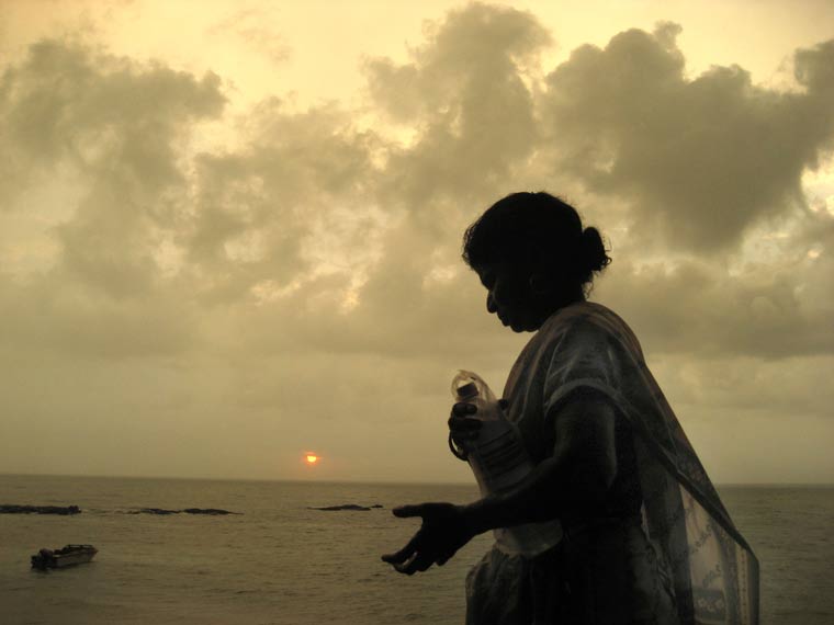 India sunset Goa, India
