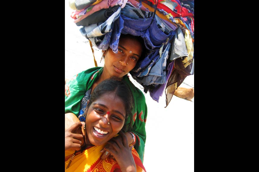Beach Sellers - Goa, India